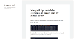 Desktop Screenshot of ivanhq.net